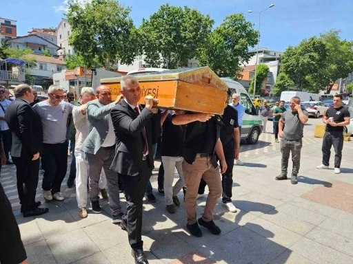 Hayatını kaybeden harita m&uuml;hendisi son yolculuğuna uğurlandı
