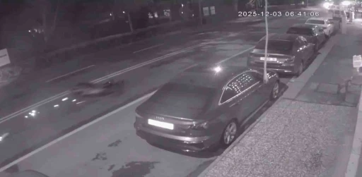 Hayatını kaybeden motosikletlinin kaza anı görüntüleri ortaya çıktı
