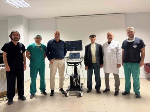 Hayırseverden MEAH&rsquo;a Dijital Renkli Doppler Ultrasonografi cihazı bağışı
