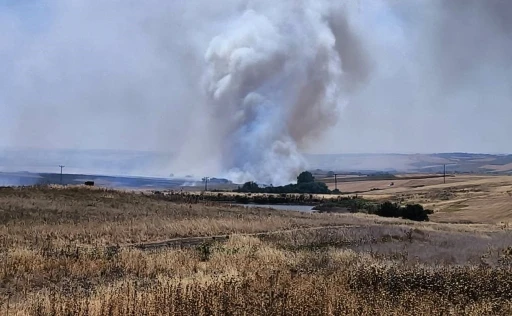 Hayrabolu’da çıkan anız yangını söndürüldü
