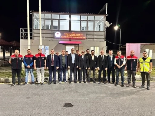 Hayvan Kontrol ve Denetim İstasyonu’nu incelediler
