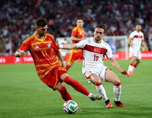 Hazırlık ma&ccedil;ı: T&uuml;rkiye: 2 - Kuzey Makedonya: 0 (Ma&ccedil; devam ediyor)
