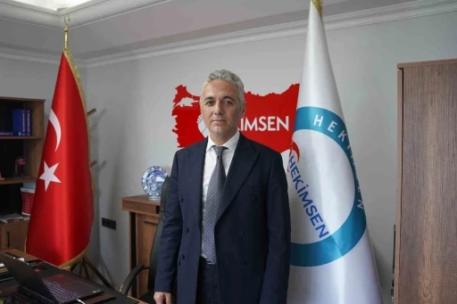 HEKİMSEN: &quot;Hekimlerimiz hak arayışında tehdit edildi&quot;
