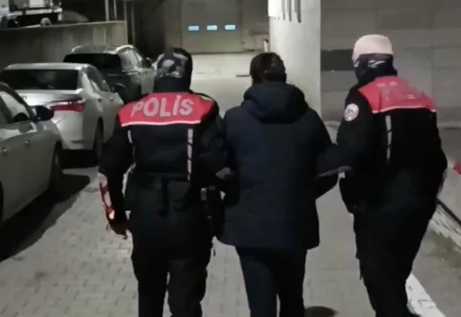 Hırsızlık su&ccedil;undan kesinleşmiş hapis cezası bulunan şahıs yakalandı
