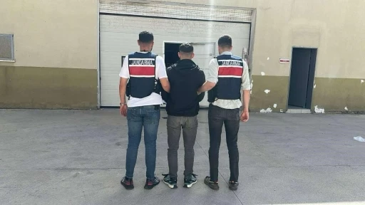 Hırsızlık ve yaralama suçundan aranan hükümlüyü jandarma yakaladı
