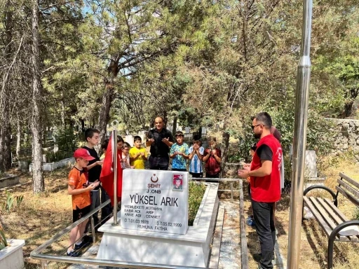 Hisarcık Gençlik Merkezi öğrencilerinden örnek davranış
