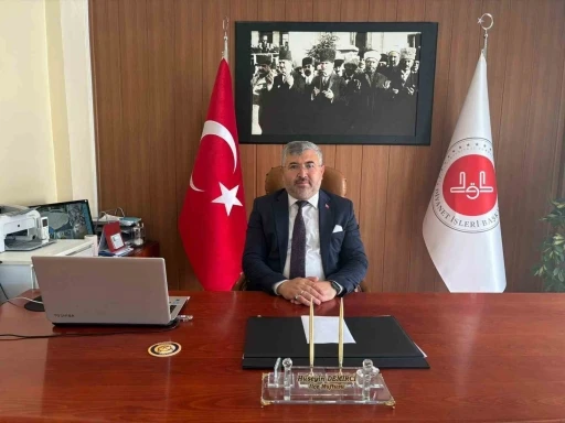 Hisarcık Müftüsü Hüseyin Demirci görevine başladı

