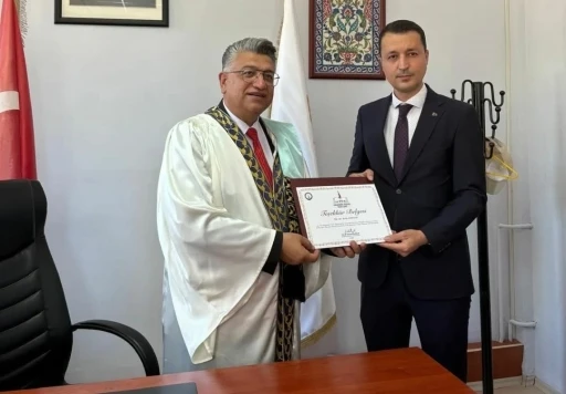 Hisarcık MYO’da 2 akademik personele akademik teşvik ödülü
