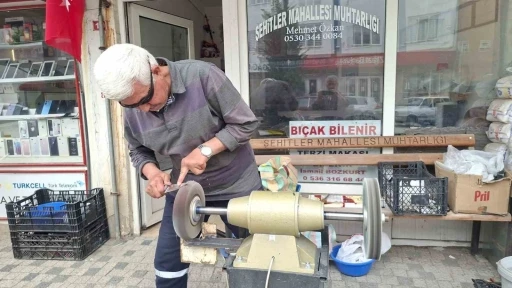 Hisarcık&rsquo;ta bı&ccedil;ak&ccedil;ıların yoğun mesaisi
