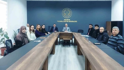 Hisarcık’ta branş öğretmenleri toplantıları başladı
