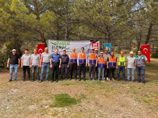 Hisarcık’ta orman yangınlarına karşı &quot;Orman Benim&quot; kampanyası
