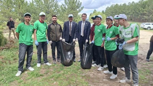 Hisarcık&rsquo;ta orman yangınlarının &ouml;nlenmesine y&ouml;nelik "Orman Benim" etkinliği
