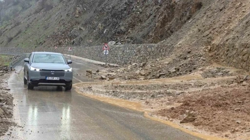 Hizan-Bah&ccedil;esaray yoluna d&ouml;k&uuml;len &ccedil;amur ve kayalar temizlendi
