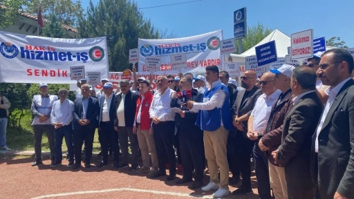 Hizmet-İş Sendikası Başkan Yardımcısı Ersoy: &quot;Kavga ve dövüş ile değil, davul zurna ile toplu iş sözleşmesi imzalayalım&quot;
