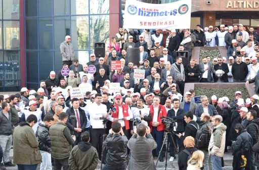 Hizmet-İş Sendikası: &quot;Altındağ Belediyesince 11 üyemiz Kadir Gecesi günü işten atıldı
