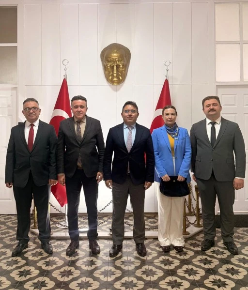 HSK başm&uuml;fettişleri ve başsavcıdan Kaymakam Nurullah Kaya&rsquo;ya ziyaret