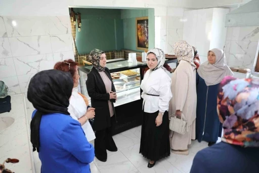 Hünerli Eller Kadın Kooperatifi’nin el emeği lezzetleri incelendi
