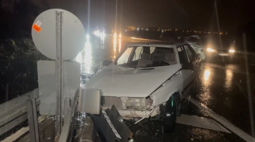 Hurdaya dönen otomobilden yara almadan çıktı, &quot;Emniyet kemeri takmasam camdan çıkardım&quot; dedi
