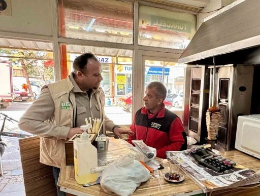 Hüyük’te dönercilere sıkı denetim
