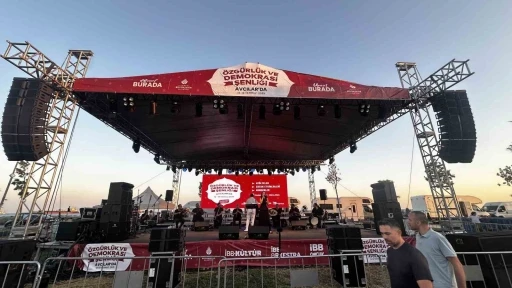 İBB’nin düzenlediği Özgürlük ve Demokrasi Şenliği ilgi görmedi
