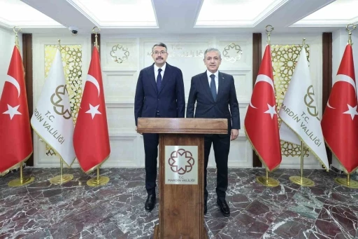 İ&ccedil;işleri Bakan Yardımcısı &Ccedil;elik, Mardin Valisi Akkoyun ile bir araya geldi
