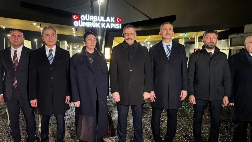 İ&ccedil;işleri Bakanı &Ccedil;ift&ccedil;i sınırın sıfır noktasından duyurdu: "Sınır hattında t&uuml;m tedbirler alındı"
