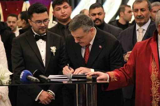 İ&ccedil;işleri Bakanı Mustafa &Ccedil;ift&ccedil;i, &Ccedil;orum&rsquo;da nikah şahidi oldu

