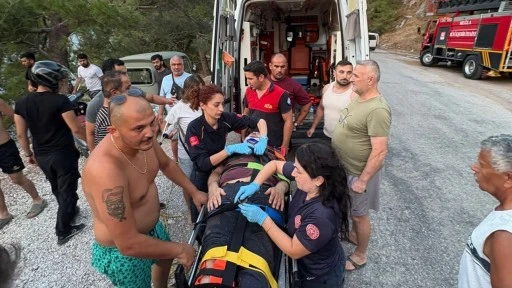İ&ccedil;meler Aşıklar Tepesinde Korkutan Kaza
