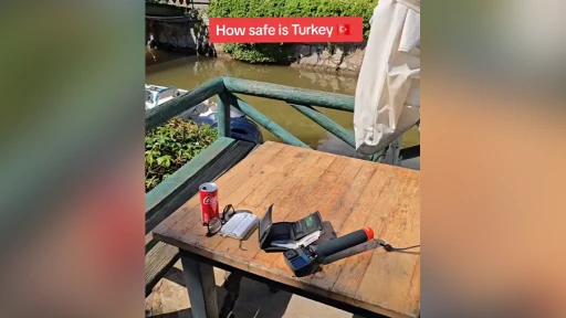İçmeler’de İngiliz turistin güvenlik testi sosyal medyada gündem oldu