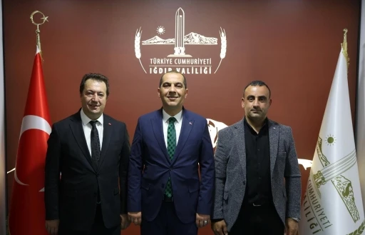 İHA&rsquo;dan Vali Taşolar&rsquo;a ziyaret
