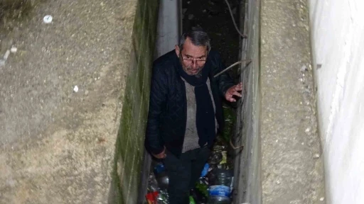 İki duvar arasına sıkışan yaşlı adam kurtarıldı
