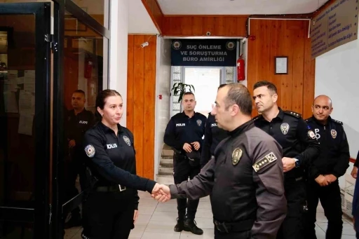 İl Emniyet Müdürü Yılmaz’dan polis merkezi amirliklerine ziyaret
