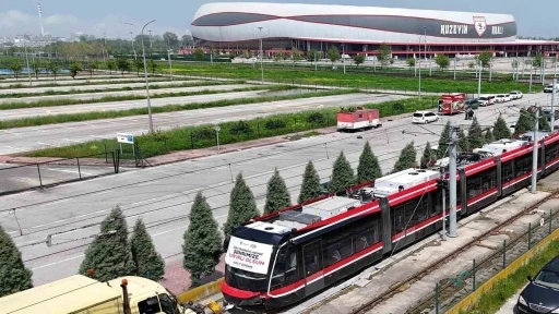İlk yeni tramvay Samsun&rsquo;da: Test s&uuml;reci başlıyor
