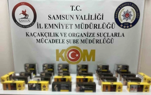İlkadım&rsquo;da iş yerine ka&ccedil;ak sigara baskını
