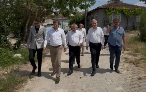 İneg&ouml;l Belediyesi kırsalda &uuml;st yapı hamlesini s&uuml;rd&uuml;r&uuml;yor
