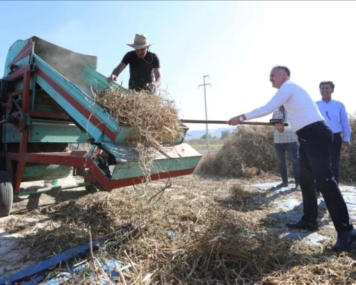 İneg&ouml;l tarımı el birliği ile g&uuml;&ccedil;leniyor
