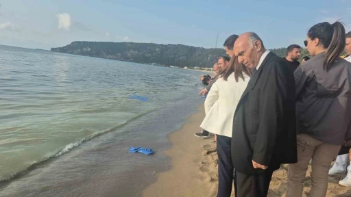 İnkumu denizine mazot döken gemi tespit edilemedi
