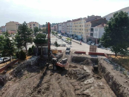 İnönü’de Hükümet Konağı çalışmaları hızla sürüyor
