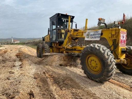 İnönü Kümbetler Alt Geçidi’nde kumlama çalışması yapıldı
