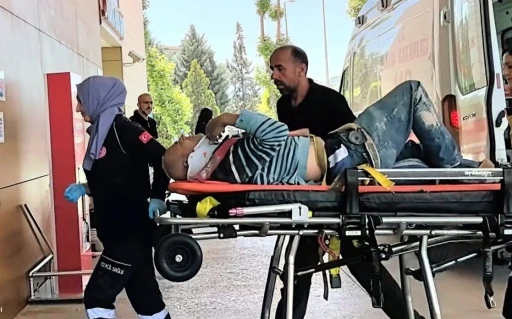 İnşaatın 2. katından düşen işçi ağır yaralandı, çocuklarını sayıkladı
