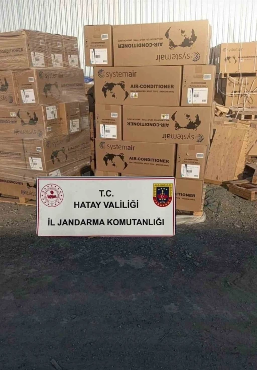 İnşaattan 1 milyonluk 30 klima ünitesi çalan 3 şüpheli tutuklandı

