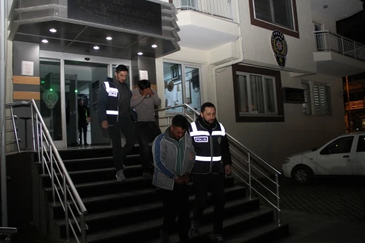 İnşaattan hırsızlık yapan 2 ş&uuml;pheli tutuklandı
