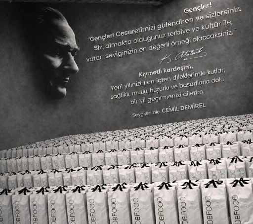 İş İnsanı Cemil Demirel bu kez &ccedil;ocukların i&ccedil;ini ısıttı
