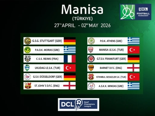 İşitme Engelliler Şampiyonlar Ligi ilk kez Manisa&rsquo;da
