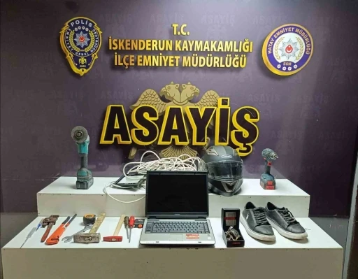 İskenderun&rsquo;da hırsızlık yapan 4 şahıs tutuklandı

