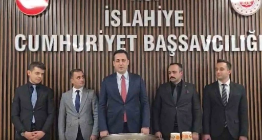 İslahiye Cumhuriyet Başsavcısından geleneksel aşure etkinliği
