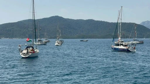 İsrail m&uuml;dahalesine uğrayan &ldquo;K&uuml;resel Sumud Filosu&rdquo; Marmaris&rsquo;e ulaştı