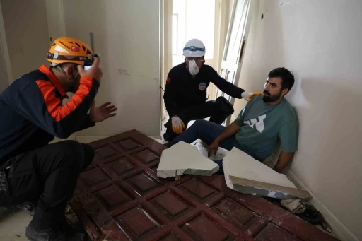 İstanbul’da gerçeği aratmayan deprem tatbikatı

