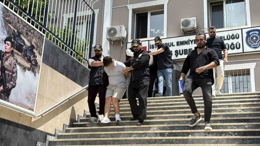 İstanbul&rsquo;da hara&ccedil; istedikleri iş yerlerini kurşunlayan ve tehditte bulunan 5 ş&uuml;pheli adliyeye sevk edildi
