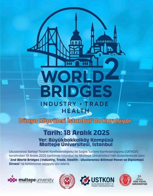 İstanbul’da &quot;2nd World Bridges Zirvesi&quot; başladı
